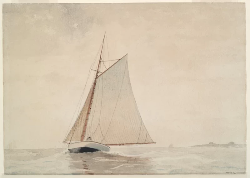 Salpando al largo di Gloucester - Yale University Art Gallery